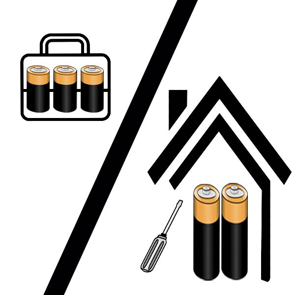 Batterie de secours domestique portable ou fixe 